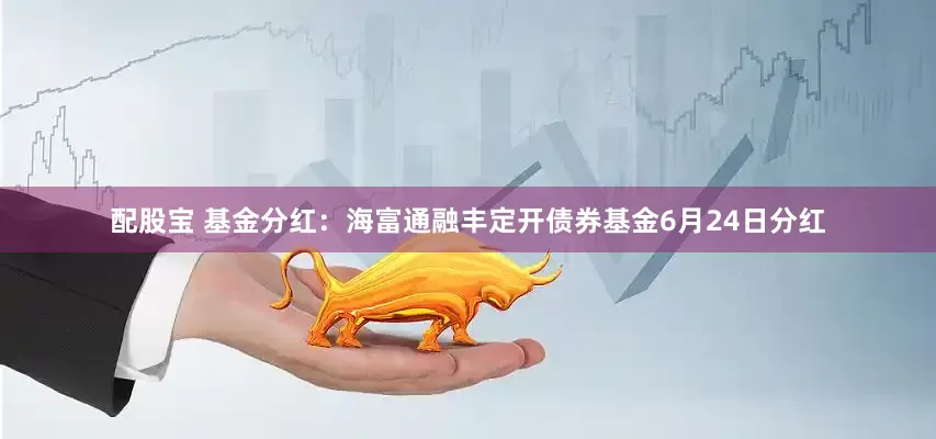 配股宝 基金分红：海富通融丰定开债券基金6月24日分红