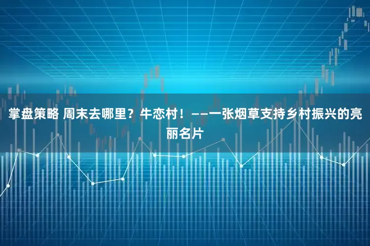 掌盘策略 周末去哪里？牛恋村！——一张烟草支持乡村振兴的亮丽名片